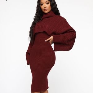 NWT! Sweater Midi Dress